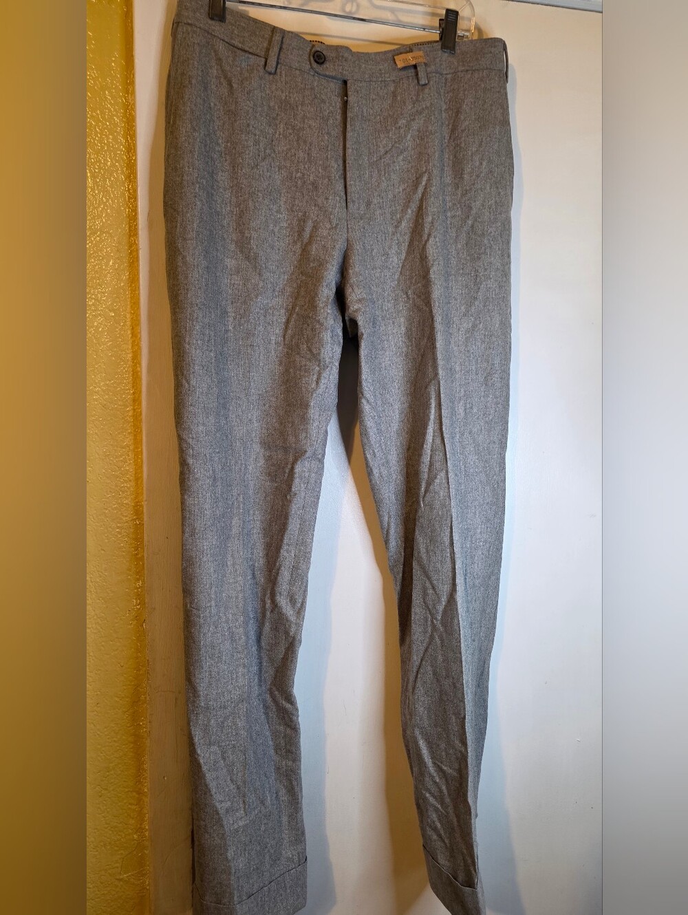 Suitsupply Men' S Dress Pants Pure Wool Size 34 Inseam 32" Length 42"